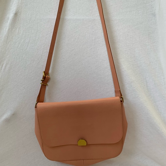 Madewell Abroad Shoulder Bag (Salmon Pink/Peach!) - Picture 3 of 5